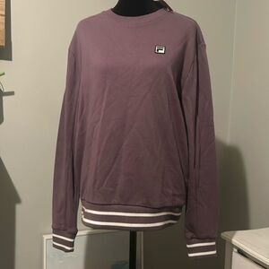 NWT Fila French terry crewneck sweatshirt